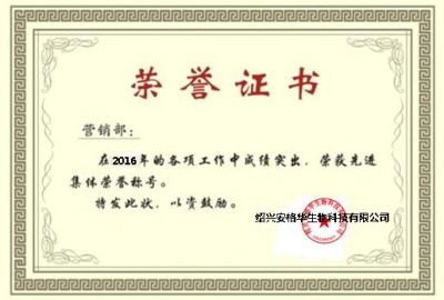榮譽證書